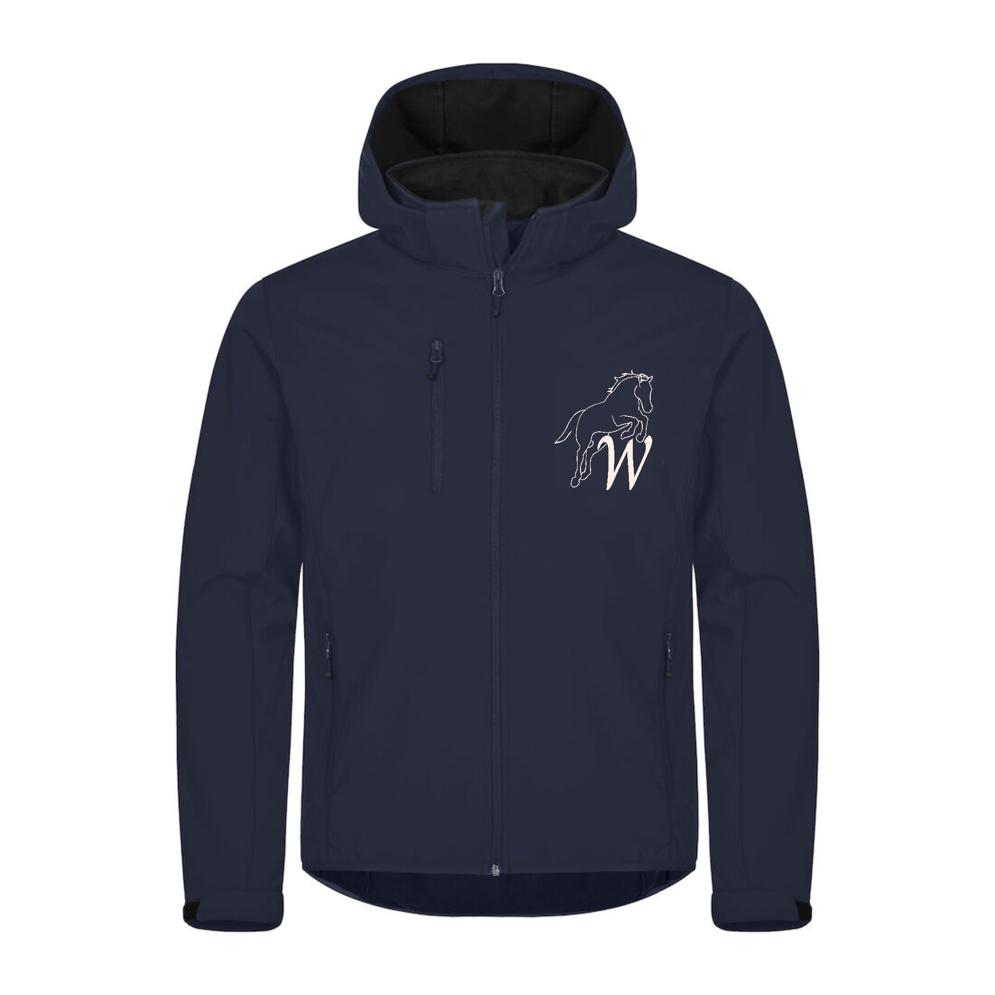 SOFTSHELL "Classic" (homme) - Poney club de Whynehn - Navy - 0200912
