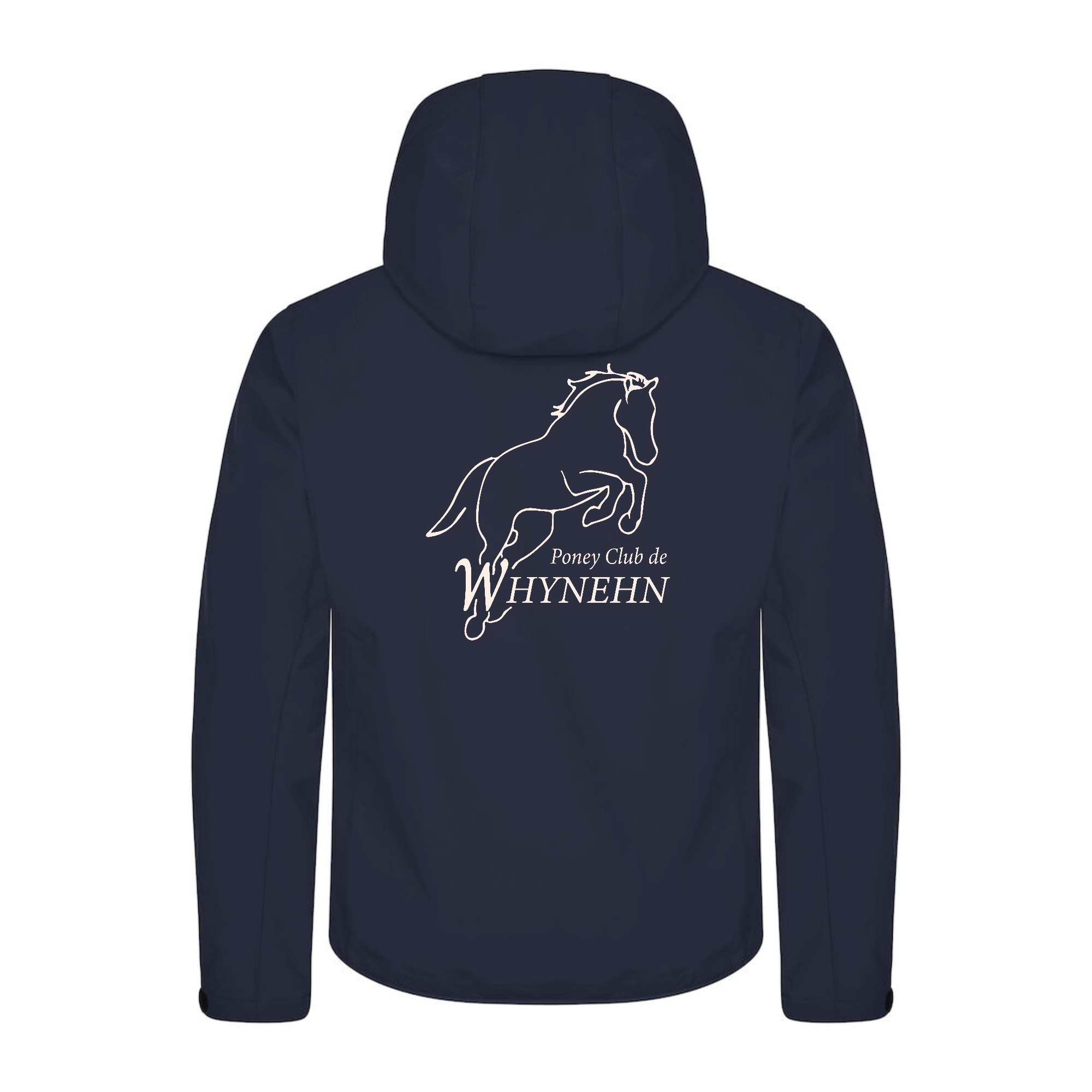 SOFTSHELL "Classic" (homme) - Poney club de Whynehn - Navy - 0200912 – Image 3