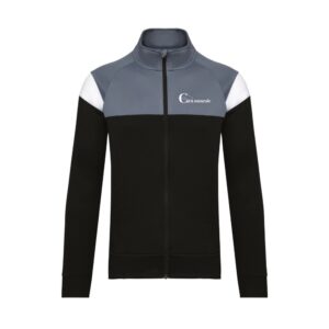 Veste de survêtement zippée (enfant) - BERNARD Lauryne EI - Noir - PA391