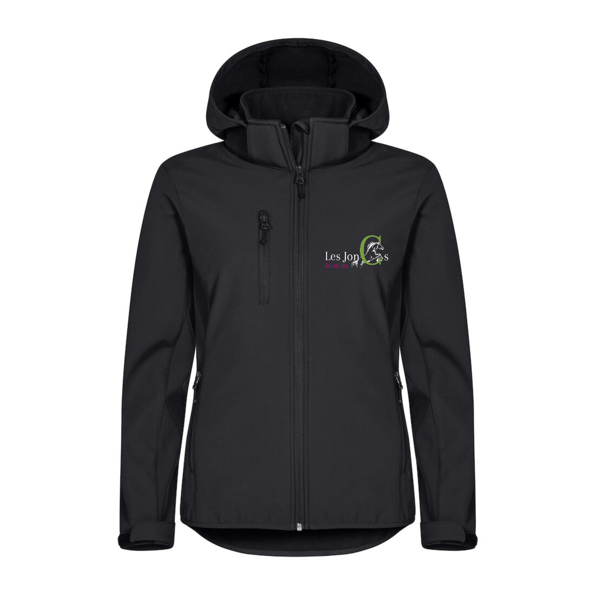 SOFTSHELL "Classic" (femme) – Centre Equestre les Joncs - Noir - 0200917
