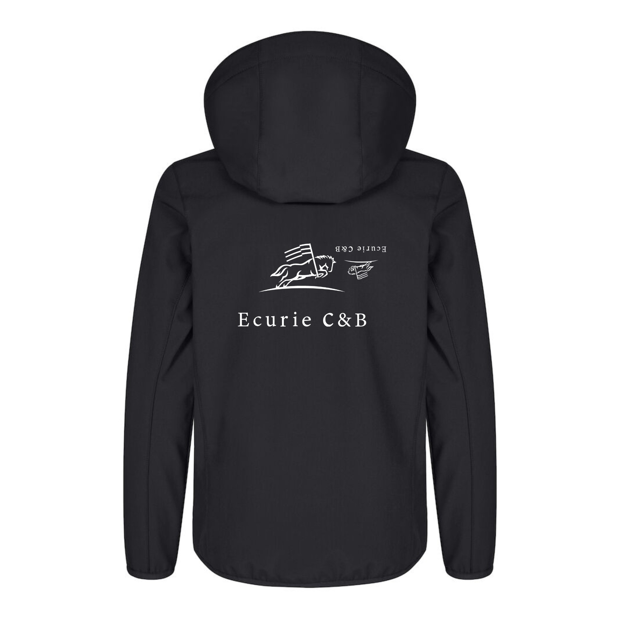 SOFTSHELL "Classic" (enfant) - Ecuries C&B - Noir - 0200909 – Image 3