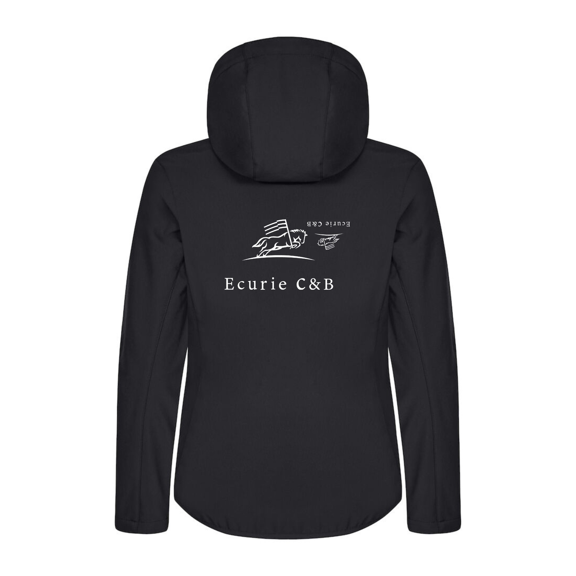 SOFTSHELL "Classic" (femme) - Ecuries C&B - Noir - 0200917 – Image 3