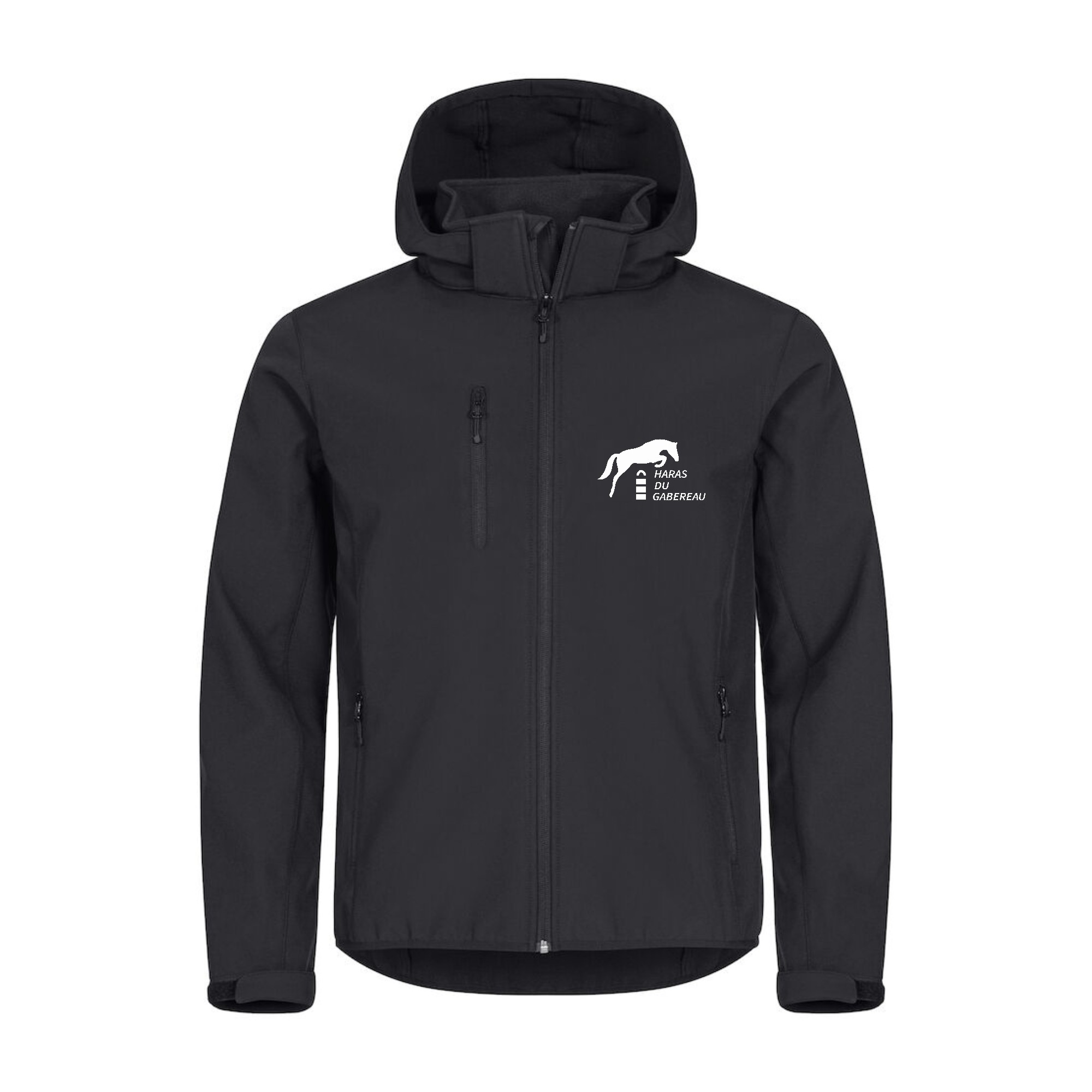 SOFTSHELL "Classic" (homme) - Haras du Gabereau - Noir - 0200912