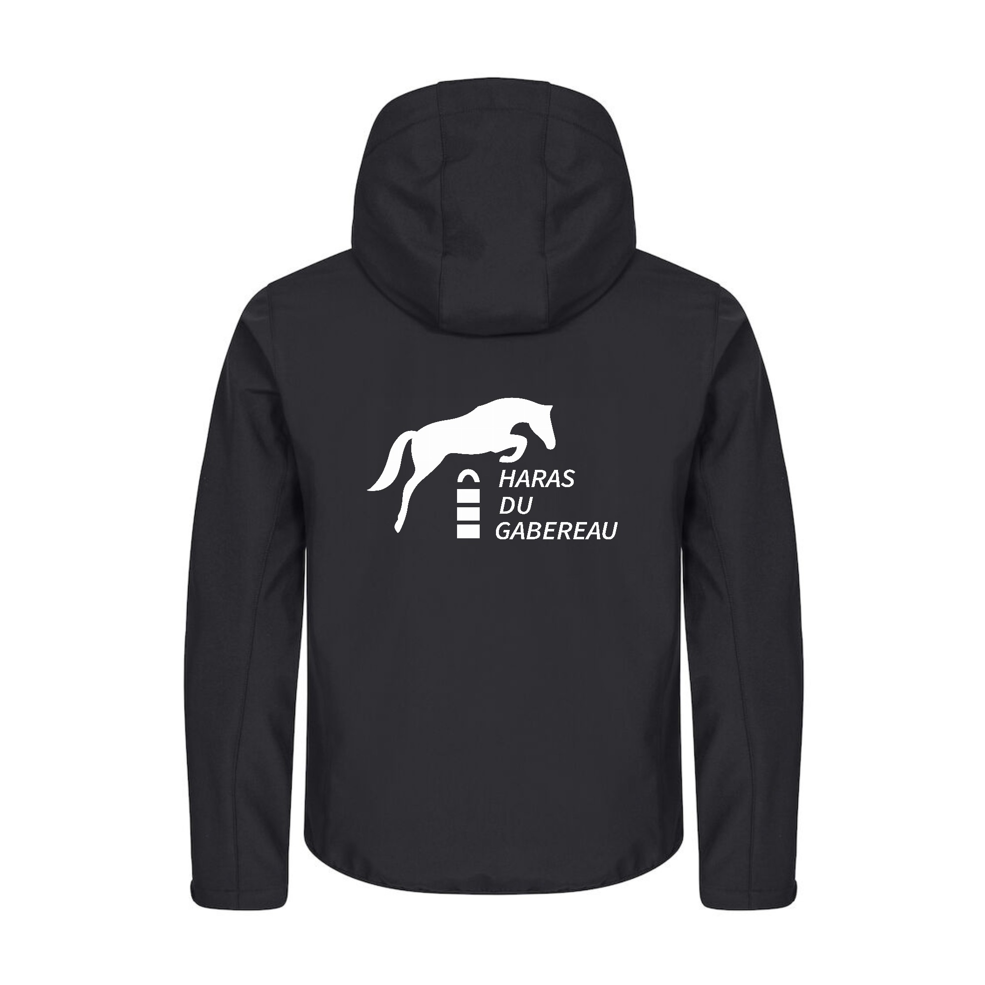 SOFTSHELL "Classic" (homme) - Haras du Gabereau - Noir - 0200912 – Image 3