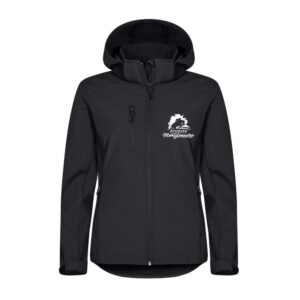 SOFTSHELL "Classic" (femme) - Les Ecuries de la Montglonnière - Noir - 0200917