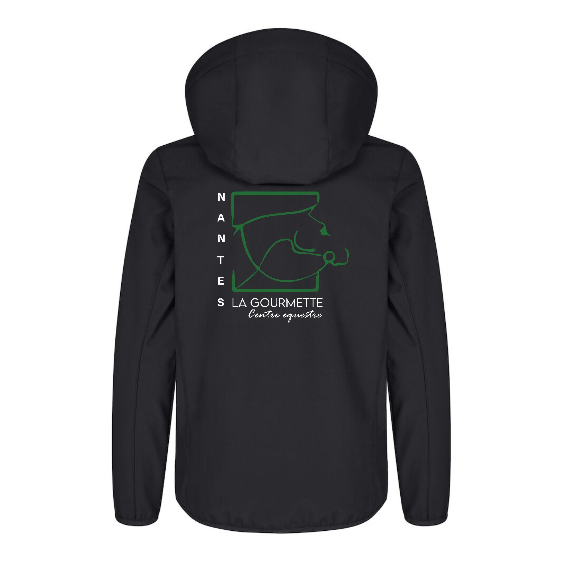 SOFTSHELL "Classic" (enfant) - Centre Equestre de la Gourmette - Noir - 0200909 – Image 3