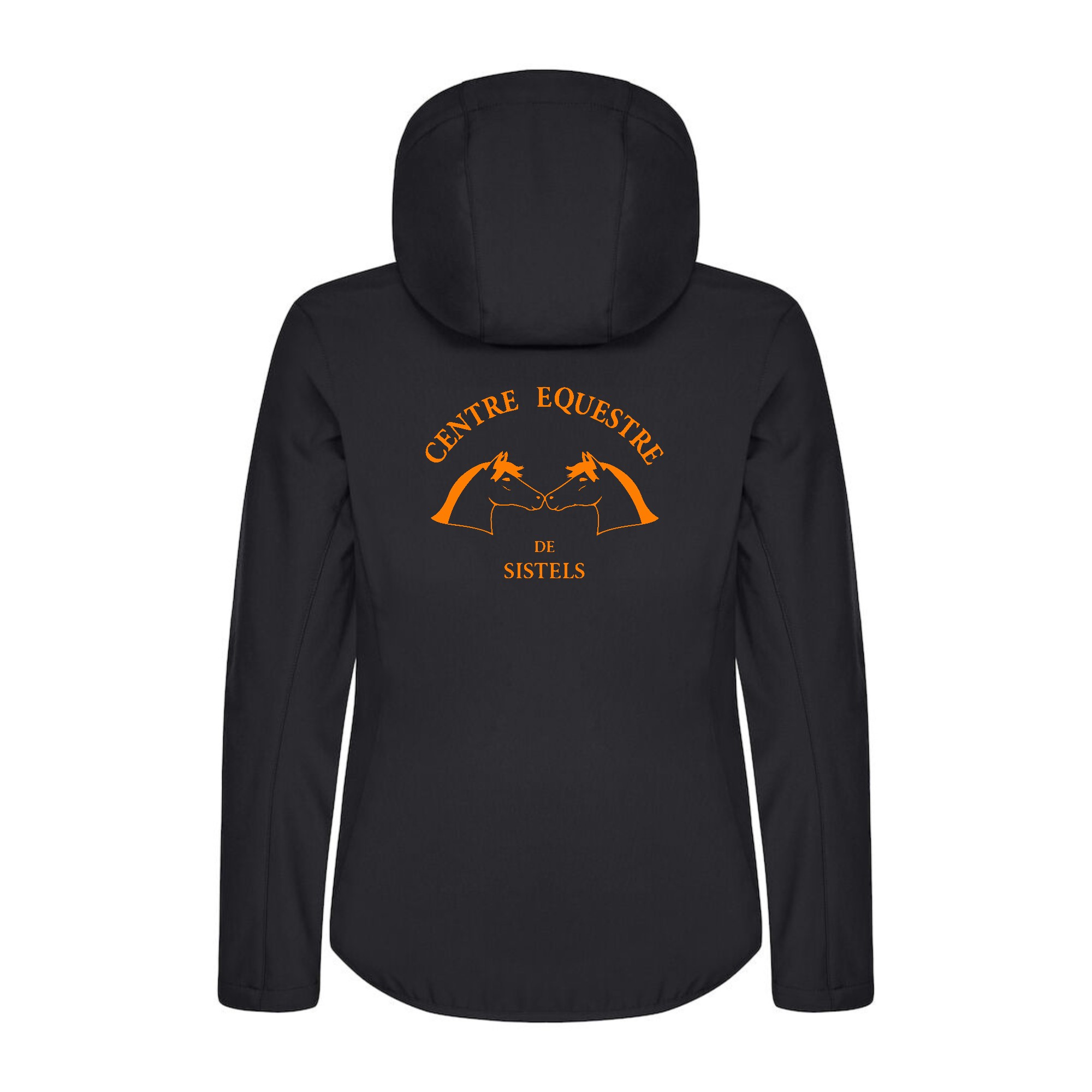SOFTSHELL "Classic" (femme) - Centre équestre de Sistels - Noir - 0200917 – Image 3