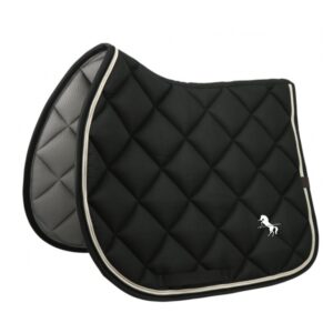 Tapis de selle EQUITHÈME - Classic - Vibraye équitation - Noir - 204773