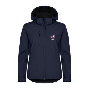 SOFTSHELL "Classic" (femme) - Fédération du cheval islandais - Navy - 0200917