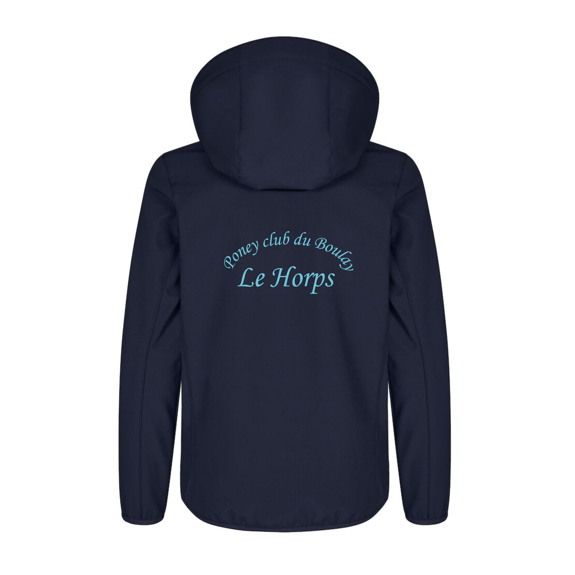 SOFTSHELL "Classic" (enfant) - Poney Club du Boulay - Navy - 0200909 – Image 3