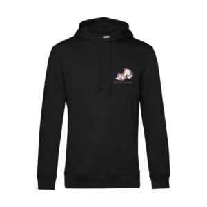 SWEAT A CAPUCHE (enfant) - Vénus et Compagnie - Noir - K477