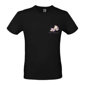 T-SHIRT (enfant) - Vénus et Compagnie - Noir - BC03TK