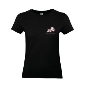 T-SHIRT (femme) - Vénus et Compagnie - Noir - BC04T