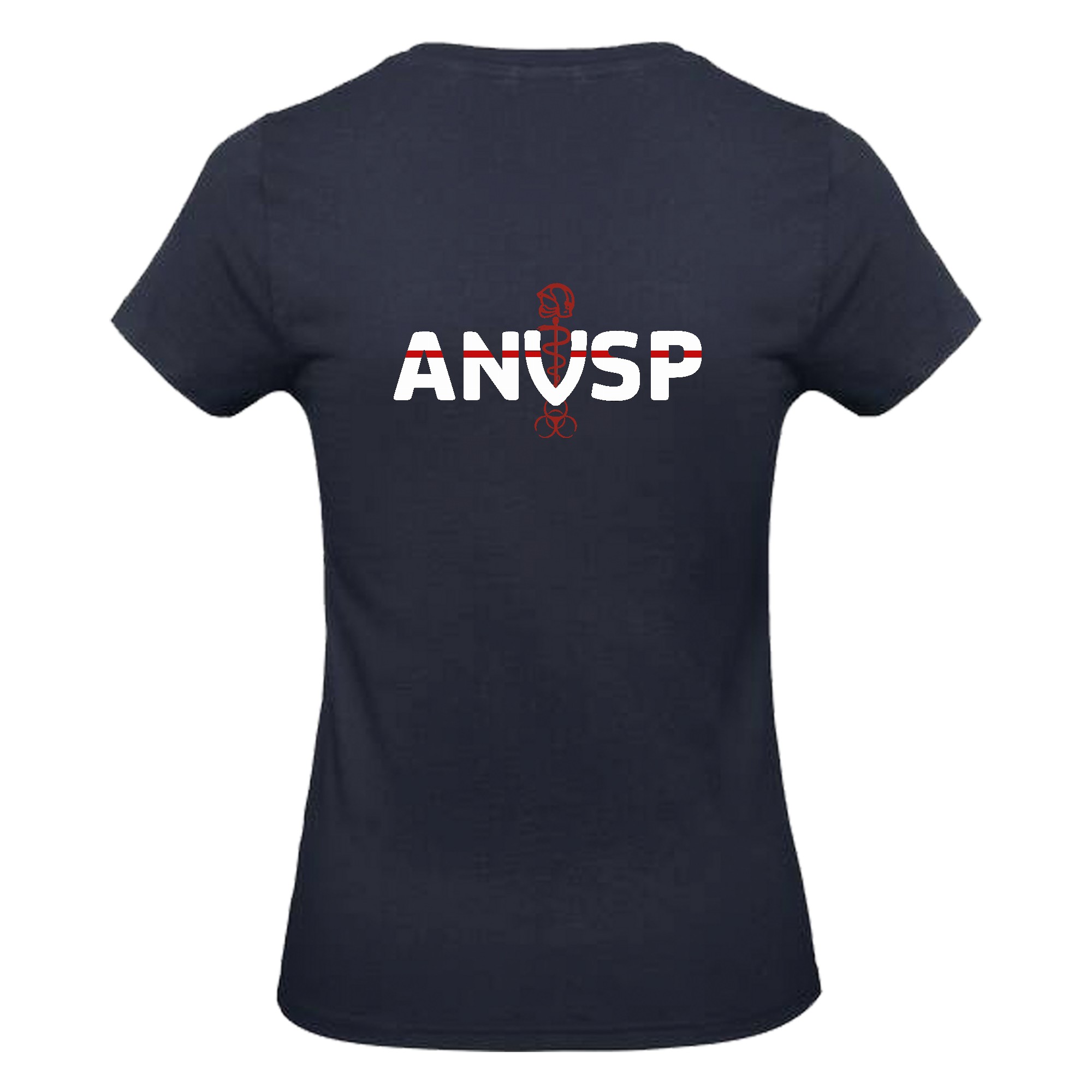 T-SHIRT (femme) - Association Nationale des Vétérinaires Sapeurs Pompiers - BC04T – Image 5