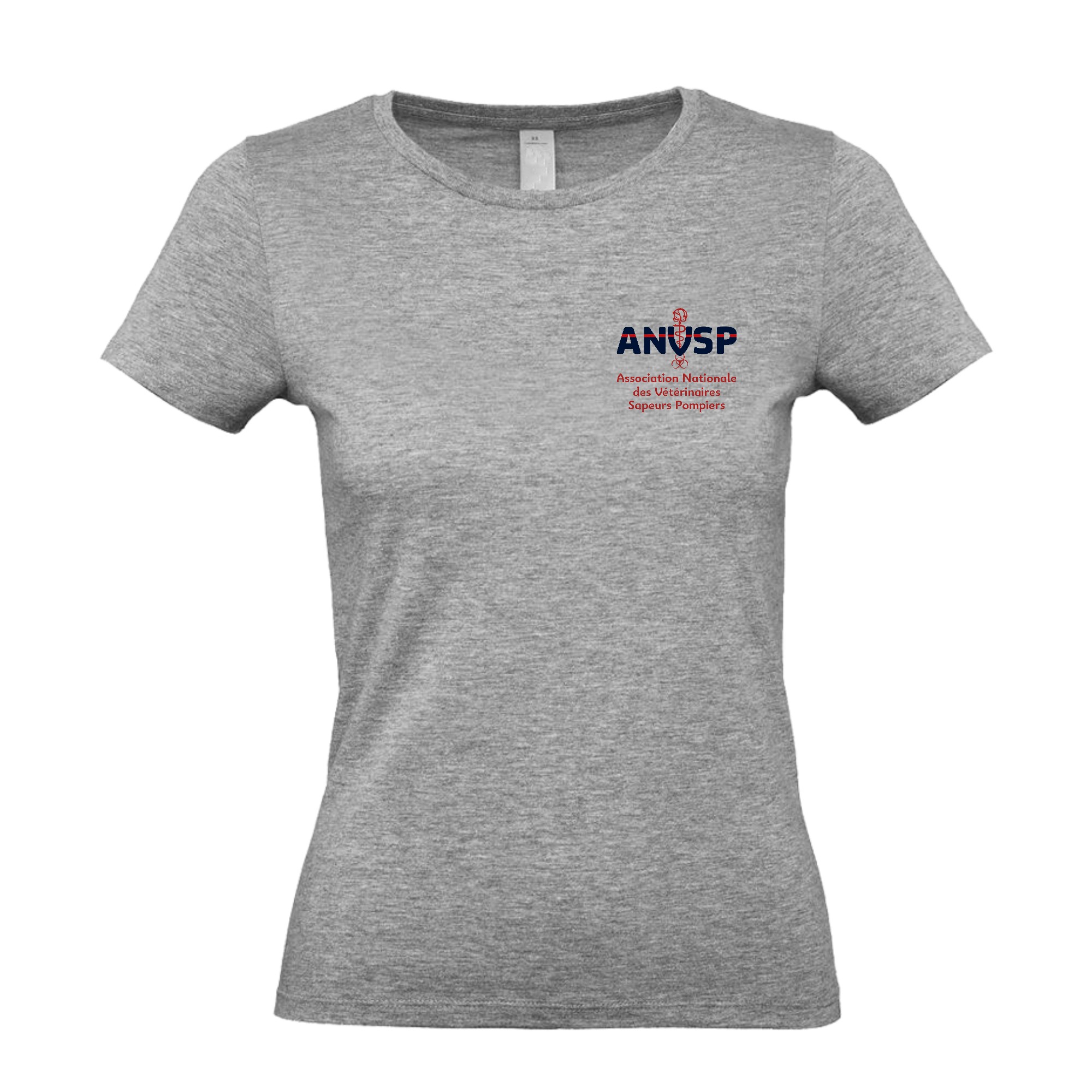T-SHIRT (femme) - Association Nationale des Vétérinaires Sapeurs Pompiers - BC04T