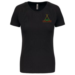 T-Shirt respirant (femme) - Ecurie du vermois - Noir - PA439
