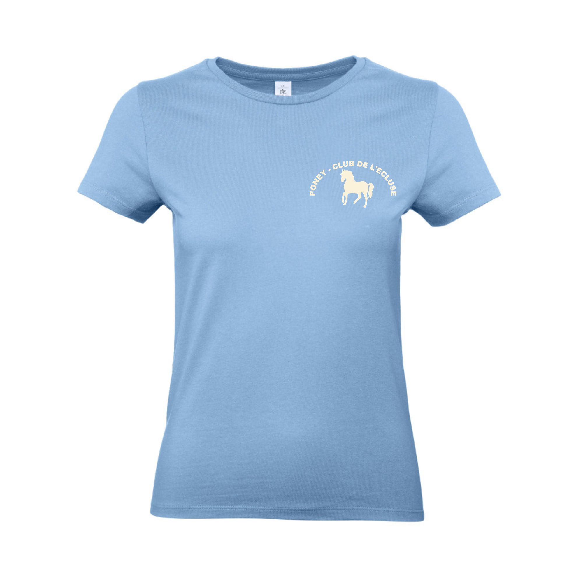 T-SHIRT (femme) - Poney Club de l'Ecluse - BC04T – Image 5