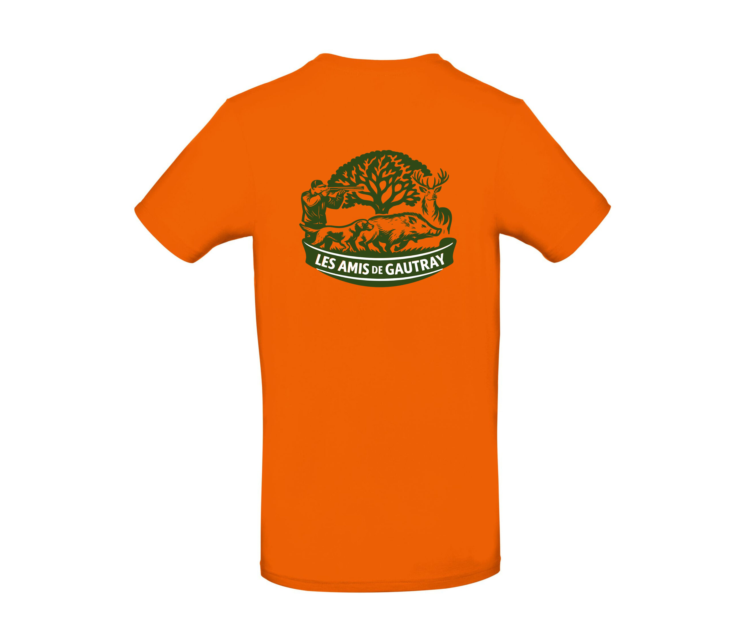 T-SHIRT (homme) - Les Amis de Gautray - BC03T – Image 3