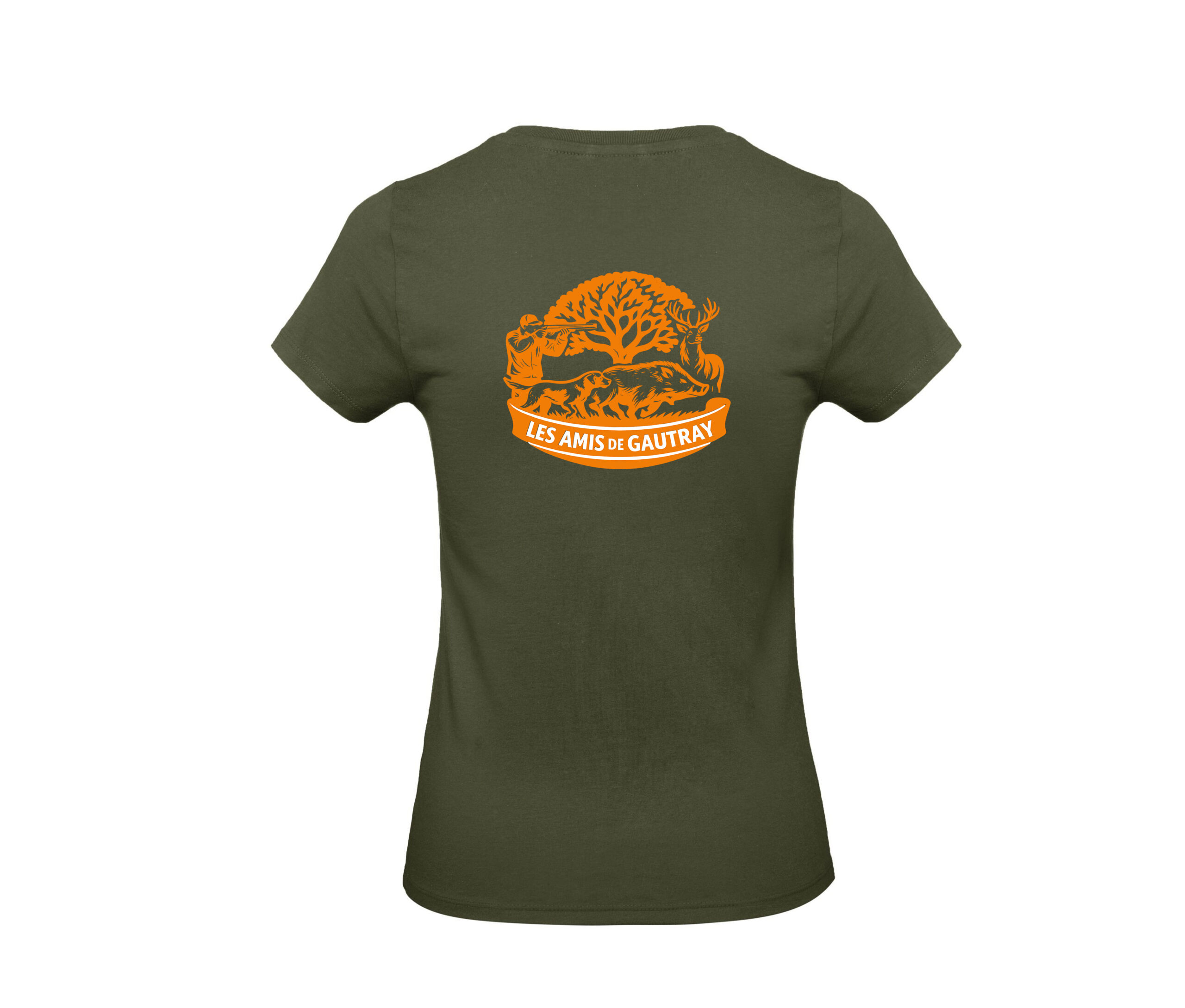 T-SHIRT (femme) - Les Amis de Gautray - BC04T – Image 3
