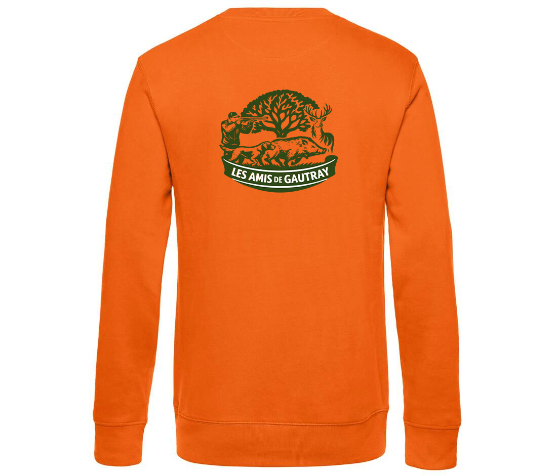 SWEAT COL ROND (homme) - Les Amis de Gautray - BCU01K – Image 3