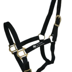 Licol + longe RIDING WORLD "Club" - LES ECURIES DE LA GARENNE - Noir - 510118