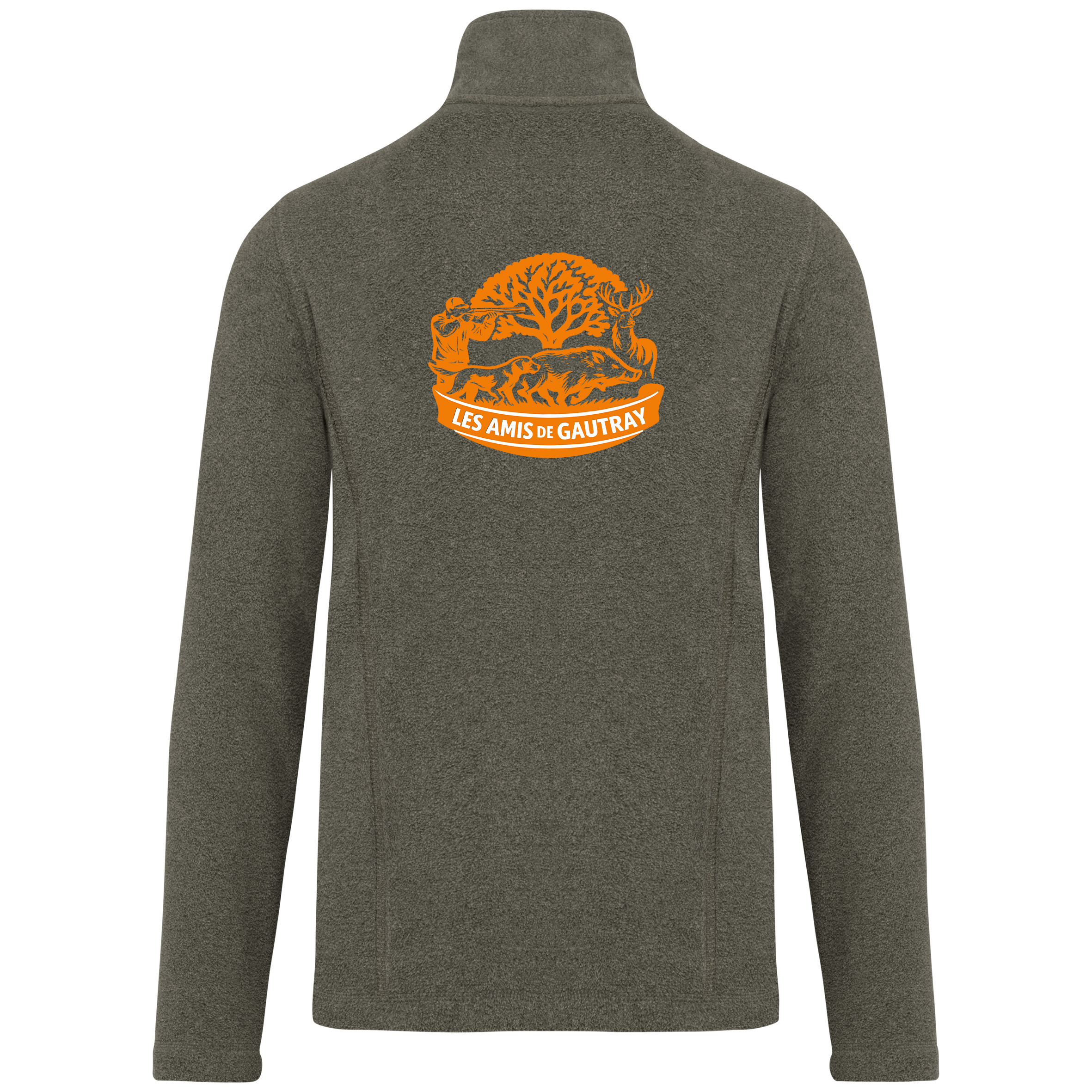 Veste micropolaire zippée (femme) – Les Amis de Gautray – K907 – Image 3