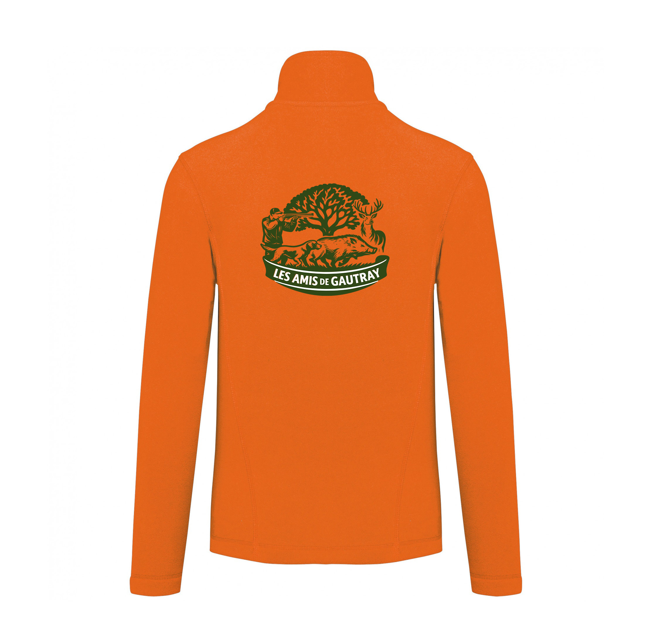 Veste micropolaire zippée (femme) – Les Amis de Gautray – K907 – Image 4