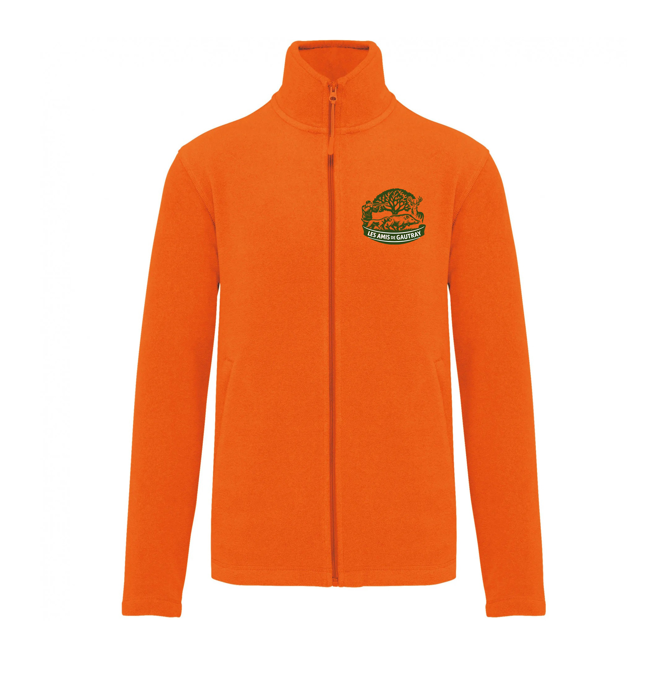 Veste micropolaire zippée (femme) – Les Amis de Gautray – K907 – Image 5