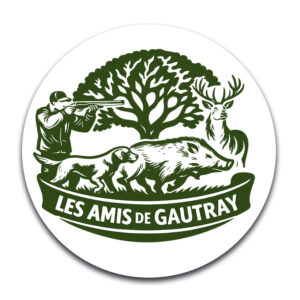 STICKER ROND - Les Amis de Gautray - STI001