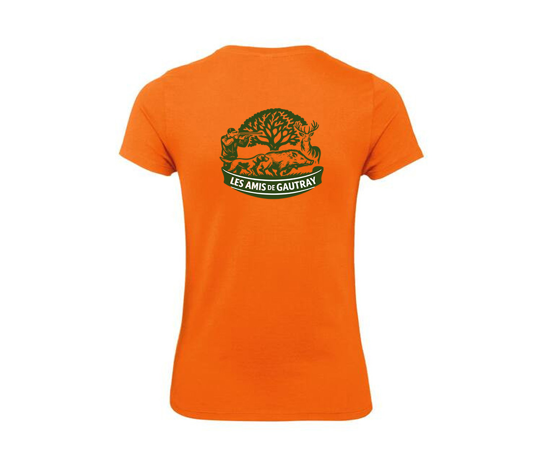 T-SHIRT (femme) - Les Amis de Gautray - BC04T – Image 5