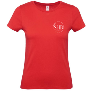 T-Shirt Bio Premium (femme) - Sellerie du haut béarn - Rouge - BC049