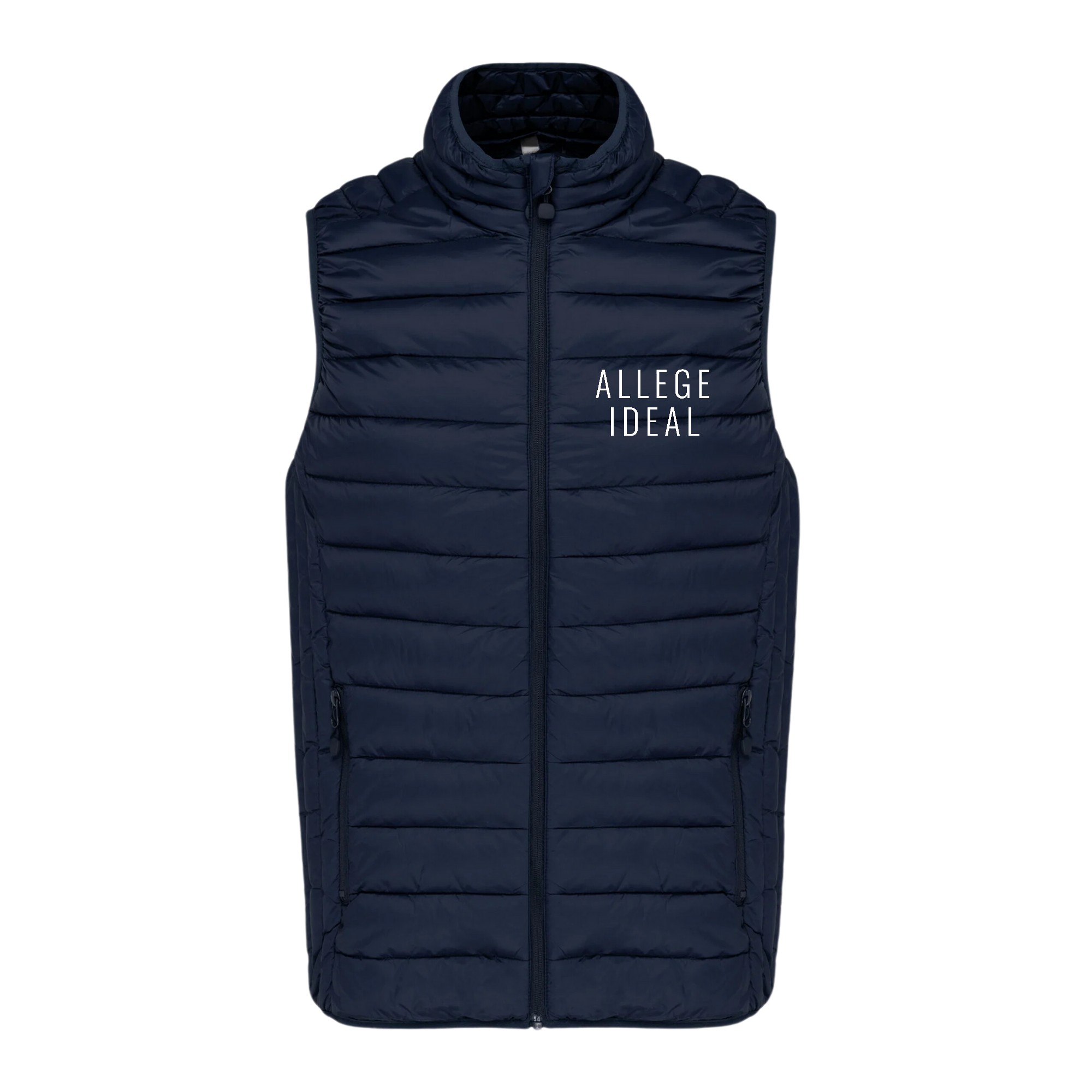 DOUDOUNE SANS MANCHES (homme) - Allege Ideal - Navy - K6113