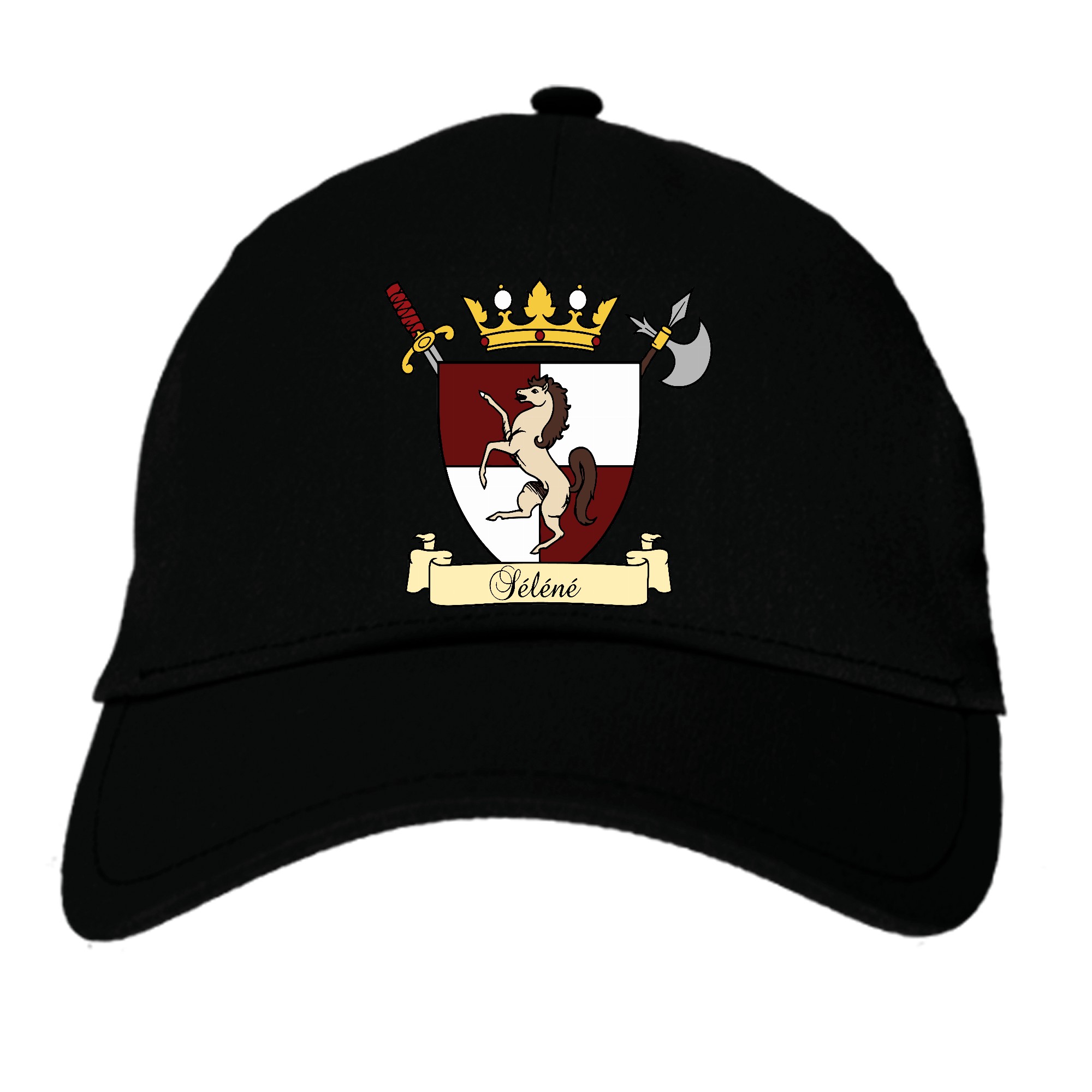 CASQUETTE - Association Séléné - Noir - BF015