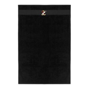 Serviette éponge - Association Séléné - Noir - k111
