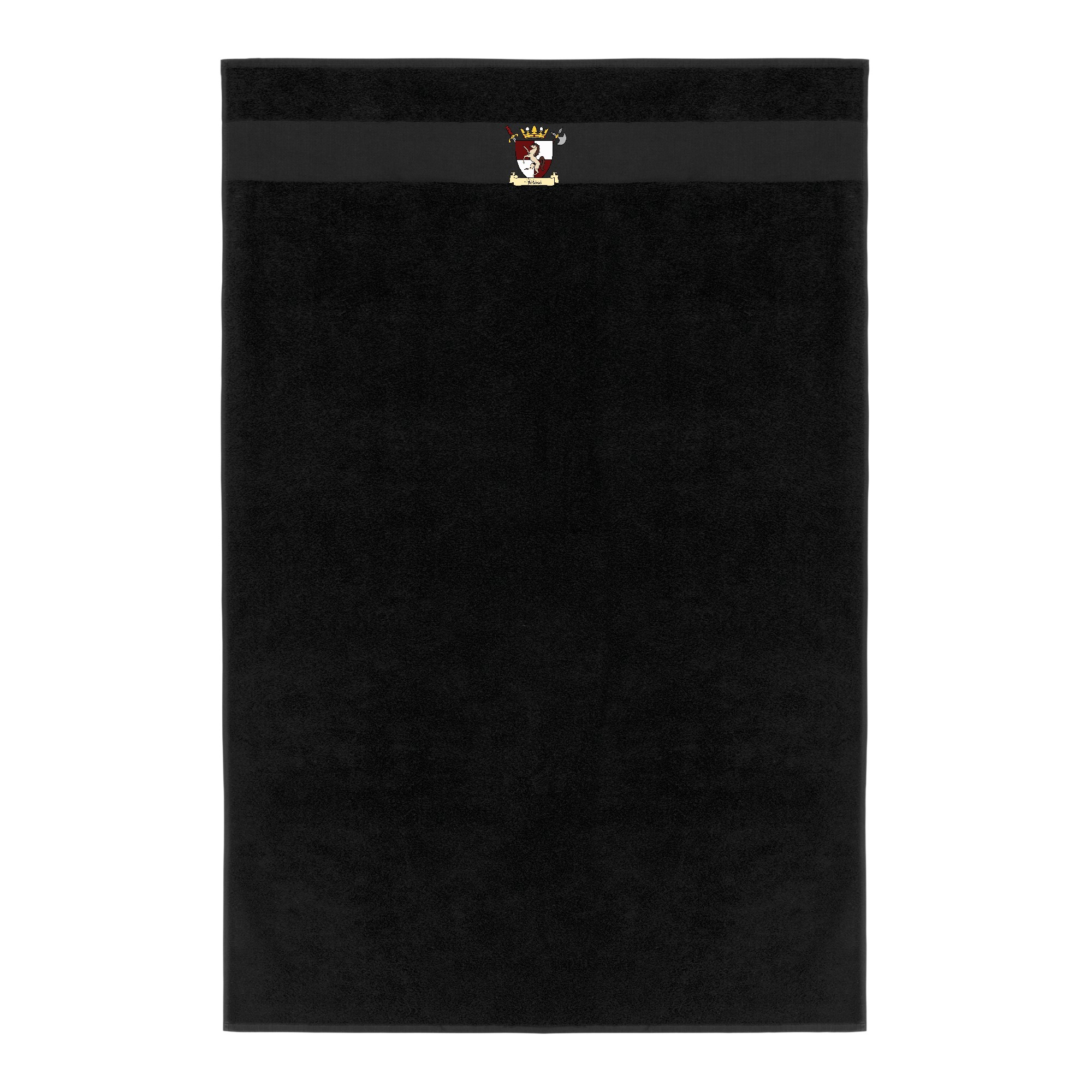 Serviette éponge - Association Séléné - Noir - k111