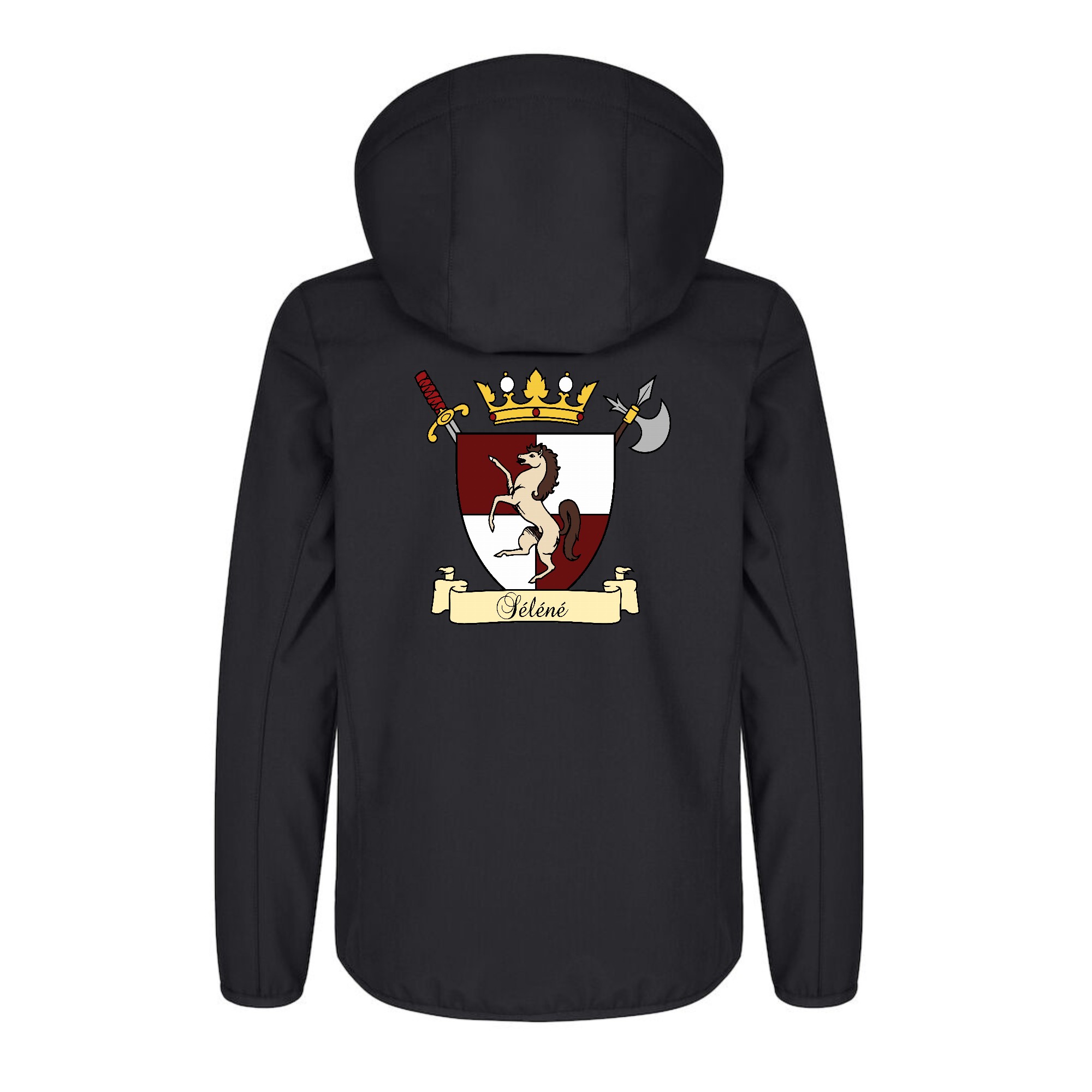 SOFTSHELL ''Classic'' (enfant) - Association Séléné - Noir - 0200909 – Image 3