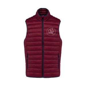 DOUDOUNE SANS MANCHES (femme) - AXB - Bordeaux - K6114
