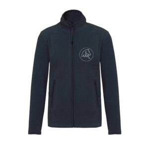 Veste micropolaire zippée (homme) – AXB - Navy – K911