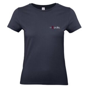 T-SHIRT (femme) - Centre équestre la Barotte - Navy - BC04T