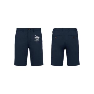 Bermuda chino premium (femme) - Bmx Club Cycliste de Quiers sur Bezonde - Navy - NS739