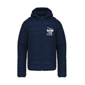 DOUDOUNE AVEC MANCHES ET CAPUCHE (enfant) - Bmx Club Cycliste de Quiers sur Bezonde - Navy - K6112