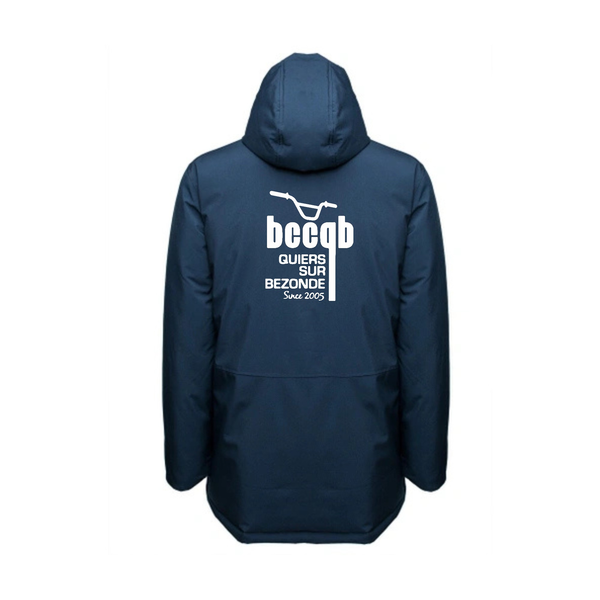 PARKA (unisexe) - Bmx Club Cycliste de Quiers sur Bezonde - Navy - PK543 – Image 3