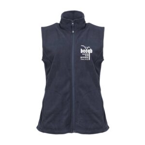 Veste micropolaire zippée sans manches (femme) – Bmx Club Cycliste de Quiers sur Bezonde - Navy - K906