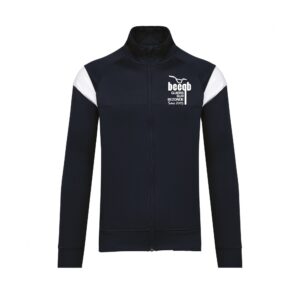 Veste de survêtement zippée (enfant) - Bmx Club Cycliste de Quiers sur Bezonde - Navy - PA391