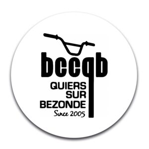 STICKER ROND - Bmx Club Cycliste de Quiers sur Bezonde - STI001