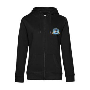 SWEAT ZIPPÉ (femme) - CECA Brest - Noir - BCW03Q