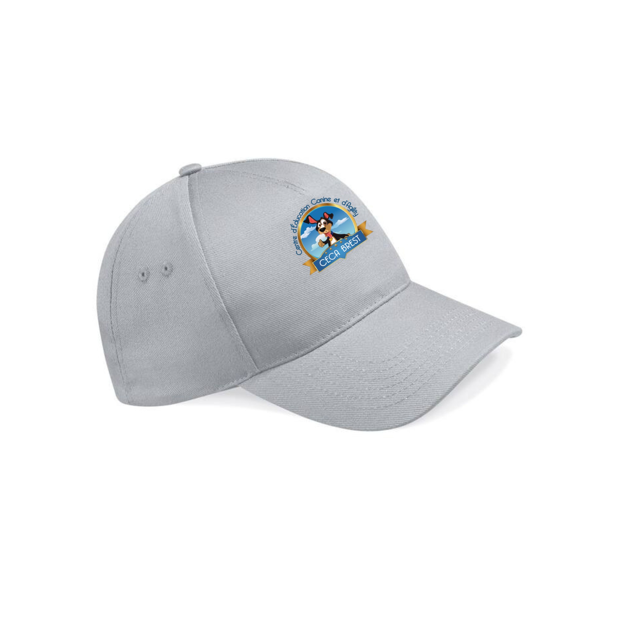 CASQUETTE - CECA Brest - Gris chiné - BF015