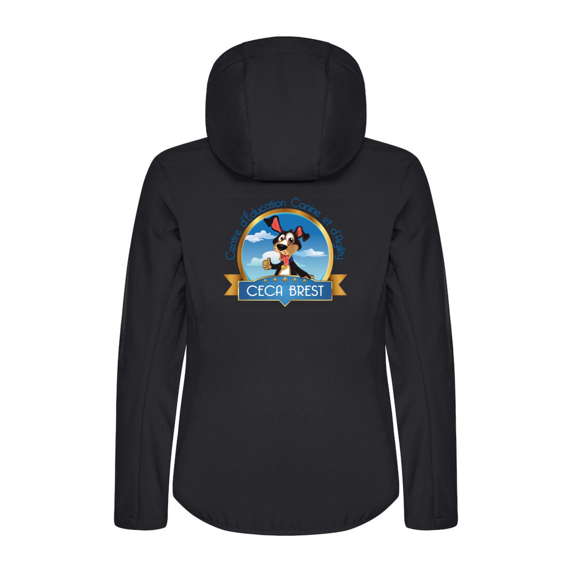 SOFTSHELL "Classic" (femme) - CECA Brest - Noir - 0200917 – Image 3