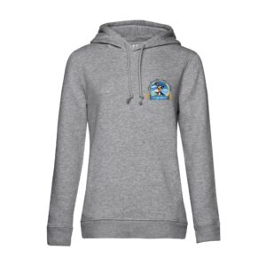 SWEAT A CAPUCHE (femme) – CECA Brest - Gris chiné - BCW34B
