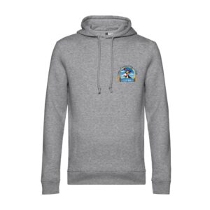 SWEAT A CAPUCHE (homme) - CECA Brest - Gris chiné - BCU33B